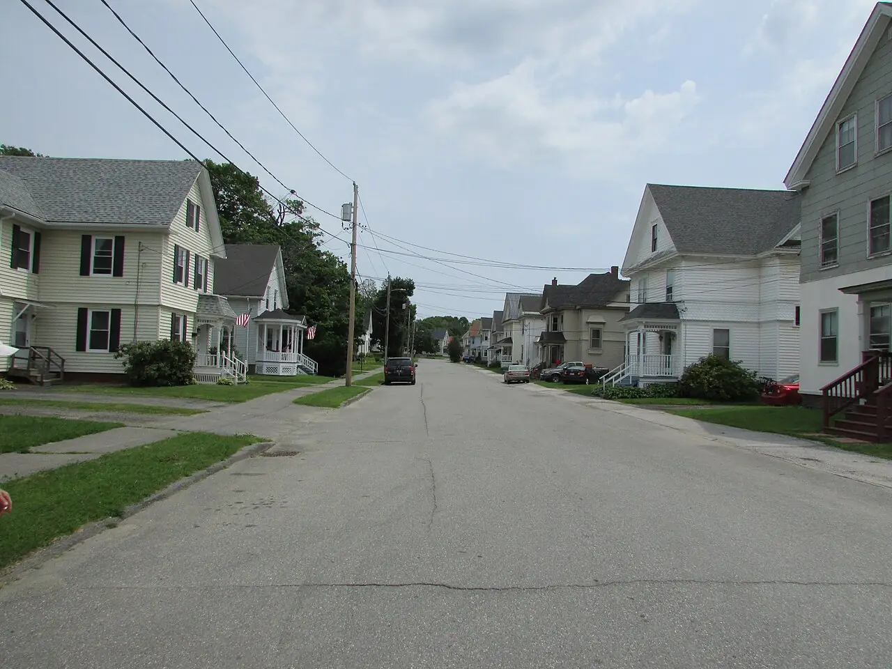 Houses on Brimmer Street, Brewer, Maine